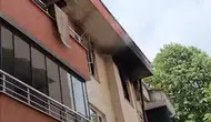 Düzce’de bir evde çıkan yangın mahalleliyi sokağa döktü