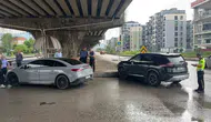 Samsun trafiğinde ani manevra üç kişiyi hastanelik etti