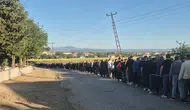 Edirne’nin asırlık bayramlaşma töreninde metrelerce kuyruk oluştu