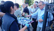 Aydın sokaklarında geleneksel bayramlaşma coşkusu yaşandı