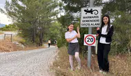 Marmarisli öğrenciler semenderlerin ezilmemesi için direksiyona geçti