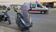 Bodrum’da motosiklet kazası iki kişiyi hastanelik etti