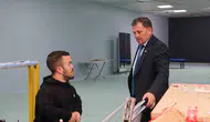 Türkiye'nin ilk paralimpik halter salonu açıldı