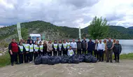 Süzmen Göleti çevresinde temizlik seferberliği yapıldı