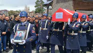 Erzurum Uzman Çavuş Emrah Türkoğlu'na veda etti
