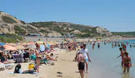 Bozcaada bayram tatilinde turist akınına uğradı