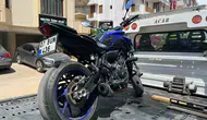 Manavgat'ta modifiyeli motosiklete ağır fatura