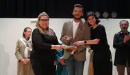 Turgutlu tiyatro sahnesinde Türkan Saylan rüzgarı esti