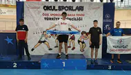 Masa tenisinde altın madalya Aydınlı gençlerin oldu