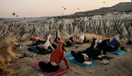 Kapadokya 19 Haziran’da dev yoga buluşmasına ev sahipliği yapacak