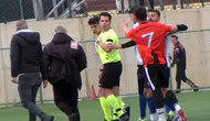 Hakeme saldıran futbolcunun takımı masadan kaybetti