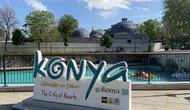 Konyalılar güneşli pazar gününü Meram Bağları’nda değerlendirdi