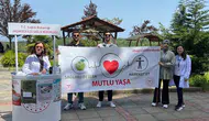 Akçakoca’daki şenlikte öğrenciler sağlık standına akın etti