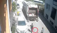Nilüferli temizlik işçilerinin kısa süren neşeli futbol molası