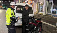 Aksarayda bekçilere kafa tutan sürücüye ağır fatura kesildi