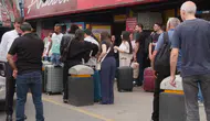Bayram dönüşü otogarlarda trafik kabusu yaşanıyor