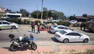 Mersin'de zincirleme kaza dört aracı hurdaya çevirdi