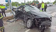 Sakarya'da zincirleme kaza 3'ü çocuk 6 kişi yaralandı