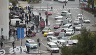 Samsun yollarında araç yoğunluğu hızla tırmanıyor
