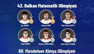 Genç bilim insanlarından uluslararası arenada madalya yağmuru