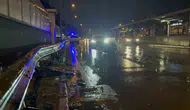 Mudanya Bulvarı'nda feci kaza Otomobilin motoru yola fırladı