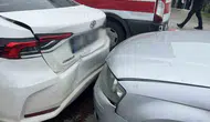 Sinop’ta zincirleme kazada 5 yaşındaki çocuk hastaneye kaldırıldı