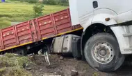 Osmaniye Bahçe gişelerinde tır kazası trafiği tehlikeye attı