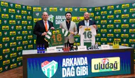 Bursaspor ile Uludağ İçecek ortaklığı 1. Lig yolunda tazelendi