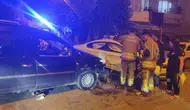 İskenderun’da kontrolden çıkan otomobil kaza yaptı 4 yaralı
