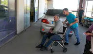 Kurban kesimi hastanede bitti