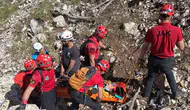 Fethiye Babadağ’da yamaç paraşütü yapan turist kayalıklara çakıldı