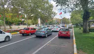 Tekirdağ yollarındaki araç yoğunluğu hızla artıyor