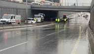 Ankara trafiğini felç eden sağanak yolları göle çevirdi
