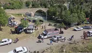 Çermik’te kurban pazarı tarihi köprüye taşındı