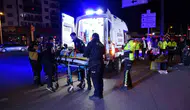 Malatya’da gece yarısı kaza Motokurye hastanelik oldu