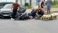 Antalya Manavgat'ta trafik kazası 4 aylık bebek ve sürücü yaralandı