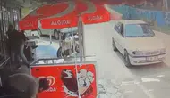 Mersin'de dehşet saçan saldırganın kaçış anları ortaya çıktı