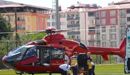 Malatya’da 7 aylık bebek için gökyüzünde acil seferberlik