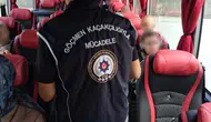 Bilecik sokaklarında göçmen denetimi