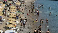 Bodrum plajlarında bayram mesaisi başladı
