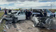 Kırıkkale yolunda feci kaza 2 ölü ve 7 yaralı