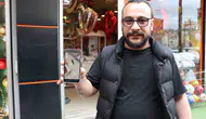Sivaslı esnafın dükkanına beklenmedik kanatlı misafir geldi