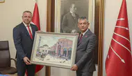 Manisalı muhtarlar Ankara turunda Özgür Özel ile buluştu