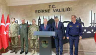 Bakan Güler bayram öncesi Edirne sınır hattına geldi