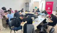 Çerkezköylü kadınlar atölyelerde el emeğini kazanca dönüştürüyor
