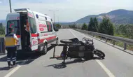 Manisa'da tır ve elektrikli motor çarpıştı 1 can kaybı