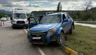 Kastamonu yolunda aile faciası ucuz atlatıldı