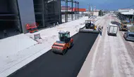 Turgutlu’da sanayi ve tarım yoluna asfalt dopingi