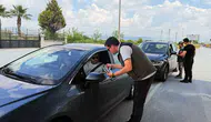 Muğla yolcusuna yangın uyarısı