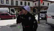 Mert on beş yıllık hayaline polis üniformasıyla kavuştu